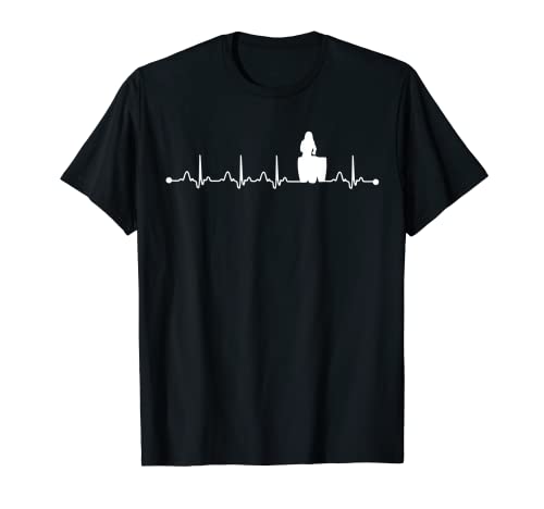 Herren Pauke Herzschlag EKG Pulse Pauke Spieler Liebhaber T-Shirt Herren Pauke Herzschlag EKG Pulse Pauke Spieler Liebhaber T-Shirt von Funny Timpani Lover Retro Heartbeat Pulse