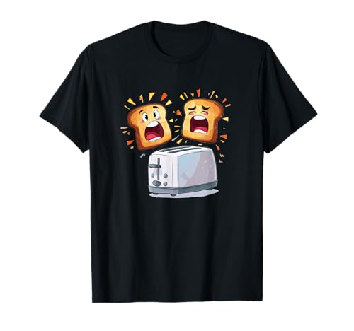 Screaming Toast mit Toaster Kostüm für Jungen und Mädchen T-Shirt Screaming Toast mit Toaster Kostüm für Jungen und Mädchen T-Shirt von Funny Toaster Outfit
