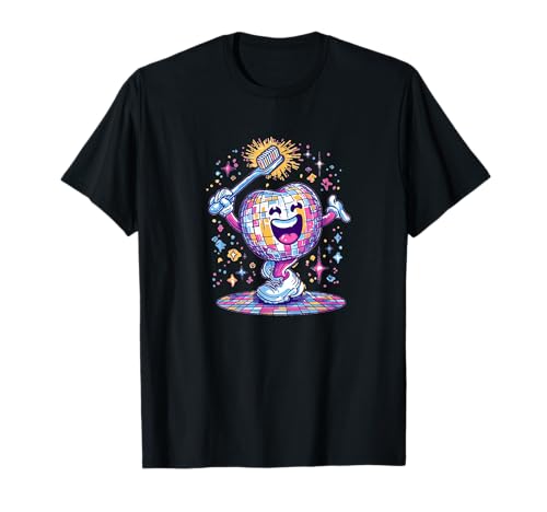 Lustiges Feenzahn im Disco Kostüm für Jungen und Mädchen T-Shirt Lustiges Feenzahn im Disco Kostüm für Jungen und Mädchen T-Shirt von Funny Tooth and Toothbrush Outfit