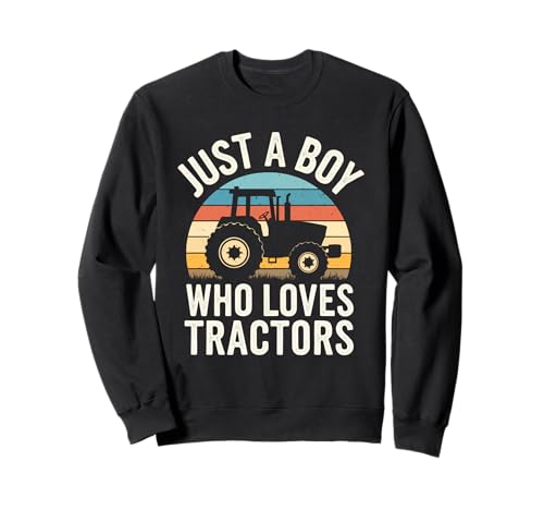 Nur EIN Junge, der Traktoren liebt, Farmer Life, Kids Farming Sweatshirt Nur EIN Junge, der Traktoren liebt, Farmer Life, Kids Farming Sweatshirt von Funny Tractor Apparel for Men Women