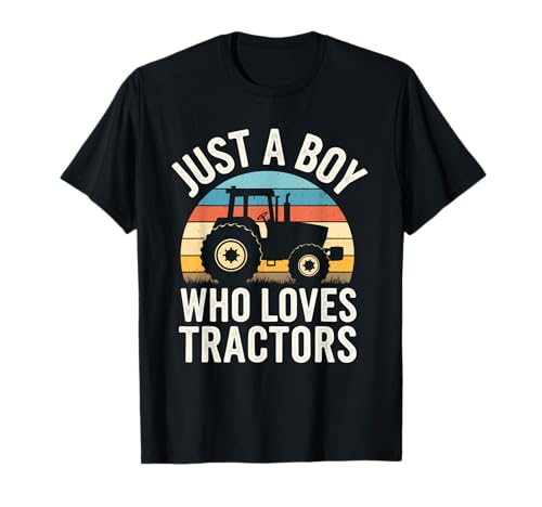 Nur EIN Junge, der Traktoren liebt, Farmer Life, Kids Farming T-Shirt Nur EIN Junge, der Traktoren liebt, Farmer Life, Kids Farming T-Shirt von Funny Tractor Apparel for Men Women