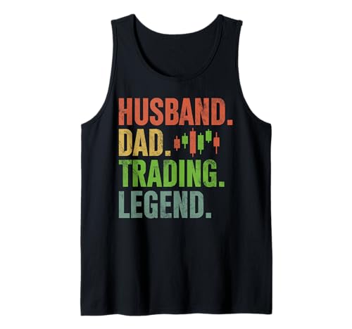 Herren Legendärer Ehemann Papa Lustiger Vater, der in Aktien investiert Tank Top Herren Legendärer Ehemann Papa Lustiger Vater, der in Aktien investiert Tank Top von Funny Trading Tees for Men