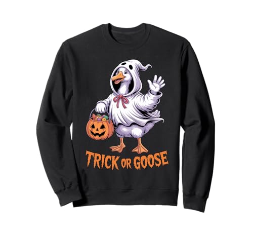 Trick or Goose Lustiges gruseliges Halloween-Kostüm für Damen und Herren Sweatshirt Trick or Goose Lustiges gruseliges Halloween-Kostüm für Damen und Herren Sweatshirt von Funny Trick or Goose Halloween Costume Women Men