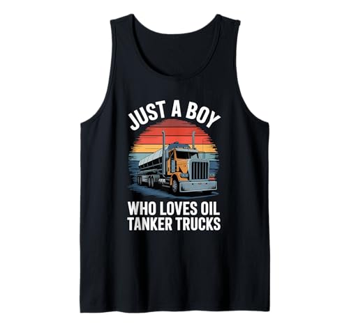 Herren Nur EIN Junge, der den Öltanker Future Trucks Driver liebt Tank Top Herren Nur EIN Junge, der den Öltanker Future Trucks Driver liebt Tank Top von Funny Truck Apparel for Men Women