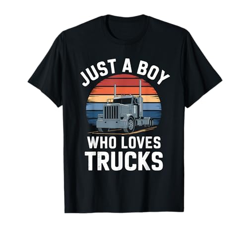 Nur EIN Junge, der Trucks liebt Big Rig Driver Kinderwagen T-Shirt Nur EIN Junge, der Trucks liebt Big Rig Driver Kinderwagen T-Shirt von Funny Truck Apparel for Men Women