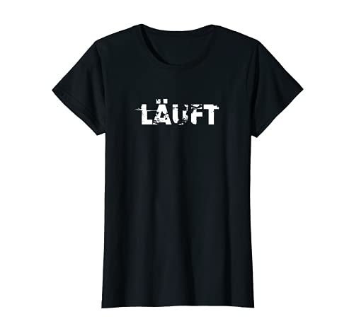 Damen Läuft T-Shirt von Funny Underground