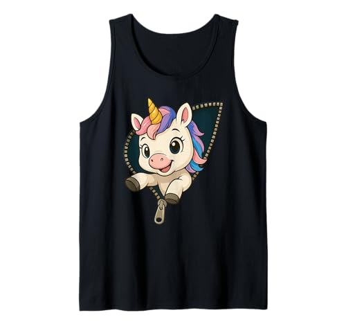 Einhorn-Kostüm, für Mädchen | Süßes Einhorn Tank Top Einhorn-Kostüm, für Mädchen | Süßes Einhorn Tank Top von Funny Unicorn Graphics, Designs & Outfits for Kids
