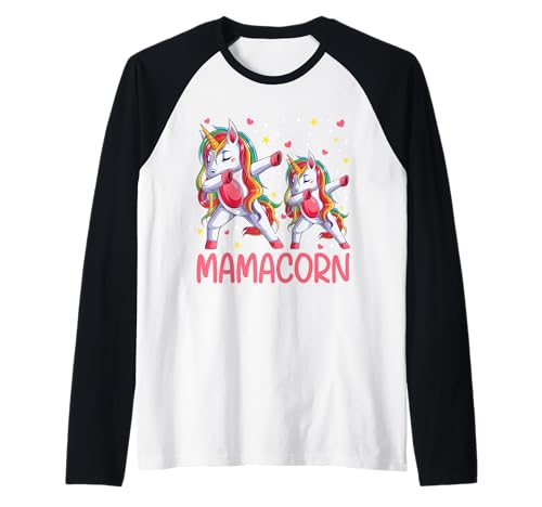 Mamacorn Kostüm Niedliches Einhorn Mama Lustig Muttertag Frauen Raglan Mamacorn Kostüm Niedliches Einhorn Mama Lustig Muttertag Frauen Raglan von Funny Unicorn Mother's Day Gifts Idea For Mama Mom