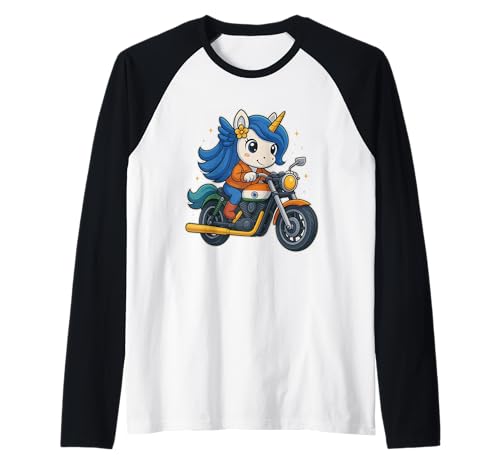 Einhorn Reiten Indien Motorrad Jungen Mädchen Männer Frauen Kinder Raglan Einhorn Reiten Indien Motorrad Jungen Mädchen Männer Frauen Kinder Raglan von Funny Unicorn Riding India Motorcycle Rainbow Shop