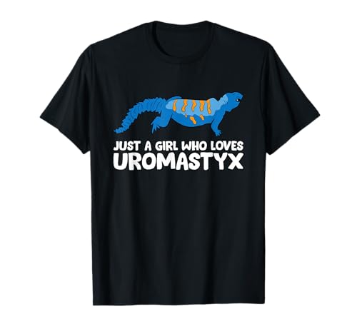 Nur ein Mädchen, das Uromastyx Lizard Uromastyx liebt T-Shirt Nur ein Mädchen, das Uromastyx Lizard Uromastyx liebt T-Shirt von Funny Uromastyx Lizard Gifts