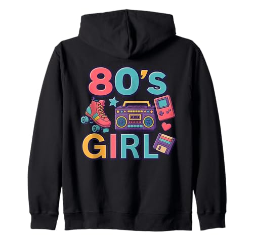80er Jahre Girl Sweet Memories Throwback 80er Jahre Fun Vibe Kapuzenjacke 80er Jahre Girl Sweet Memories Throwback 80er Jahre Fun Vibe Kapuzenjacke von Funny Van Gogh Inspired T-Rex Graphic
