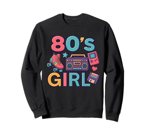80er Jahre Girl Sweet Memories Throwback 80er Jahre Fun Vibe Sweatshirt 80er Jahre Girl Sweet Memories Throwback 80er Jahre Fun Vibe Sweatshirt von Funny Van Gogh Inspired T-Rex Graphic