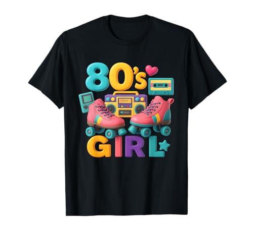 80er Jahre Mädchen Throwback Fun Times 80's Vibes Sweet Memories T-Shirt 80er Jahre Mädchen Throwback Fun Times 80's Vibes Sweet Memories T-Shirt von Funny Van Gogh Inspired T-Rex Graphic