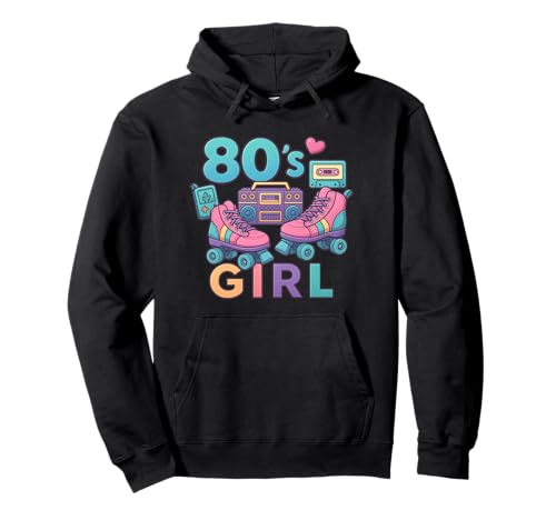 Cool 80s Girl Down Memory Lanes Throwback 80s Vibe Pullover Hoodie von Funny Van Gogh Inspired T-Rex Graphic