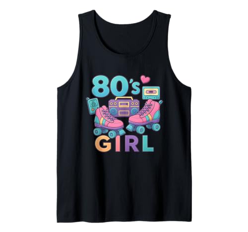 Cool 80s Girl Down Memory Lanes Throwback 80s Vibe Tank Top Cool 80s Girl Down Memory Lanes Throwback 80s Vibe Tank Top von Funny Van Gogh Inspired T-Rex Graphic