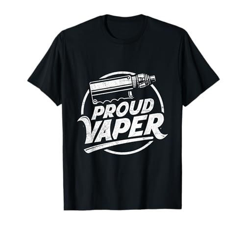 Proud Vaper Lustige Vape T-Shirts für Männer und Frauen T-Shirt Proud Vaper Lustige Vape T-Shirts für Männer und Frauen T-Shirt von Funny Vaping Gifts For Vapers