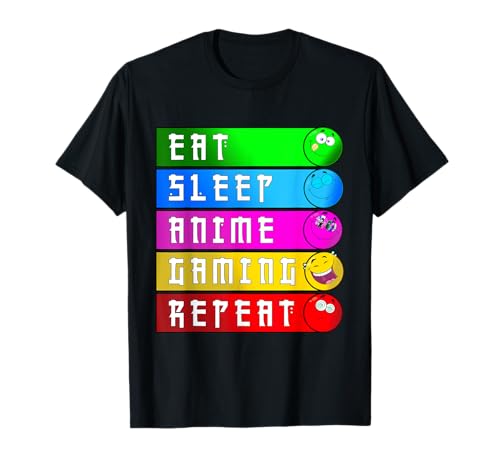 Funny Video Game Eat Sleep Dash Repeat - Unisex Kinder T-Shirt - Anime-Gaming-T-Shirt - Schwarz - S Funny Video Game Eat Sleep Dash Repeat - Unisex Kinder T-Shirt - Anime-Gaming-T-Shirt - Schwarz - S von Funny Video Game Eat Sleep Dash Repeat
