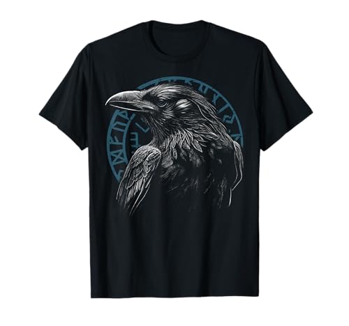 Stolzer Rabe Nordische Mythologie Odins Rabe Herren Wikinger T-Shirt Stolzer Rabe Nordische Mythologie Odins Rabe Herren Wikinger T-Shirt von Funny Viking sayings Valhalla norwegian mythology