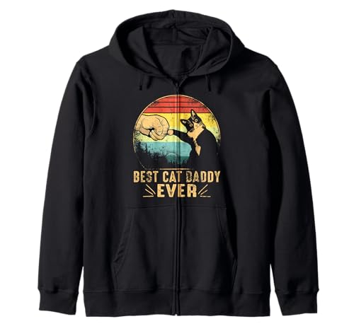 Lustiger Katzenvater für Herren, Vintage-Stil, beste Katze, Daddy Ever Kapuzenjacke Lustiger Katzenvater für Herren, Vintage-Stil, beste Katze, Daddy Ever Kapuzenjacke von Funny Vintage Best Cat Daddy Ever