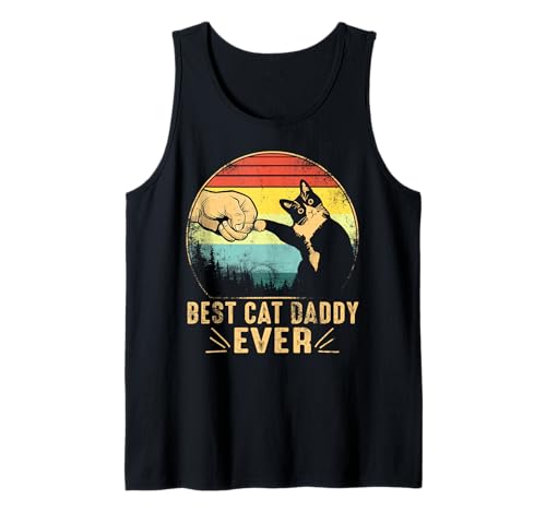 Lustiger Katzenvater für Herren, Vintage-Stil, beste Katze, Daddy Ever Tank Top Lustiger Katzenvater für Herren, Vintage-Stil, beste Katze, Daddy Ever Tank Top von Funny Vintage Best Cat Daddy Ever