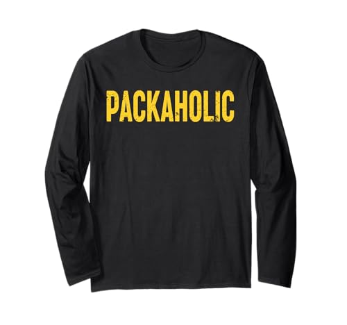 Lustige Vintage Green Bay Packaholic T-Shirts für Damen Herren Kinder Langarmshirt Lustige Vintage Green Bay Packaholic T-Shirts für Damen Herren Kinder Langarmshirt von Funny Vintage Green Bay Packaholic Apparel Gifts