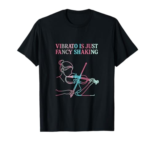 Lustiger Violinspieler Kunst Violinist Frauen und Mädchen T-Shirt von Funny Violin Shirts and violinists accessories