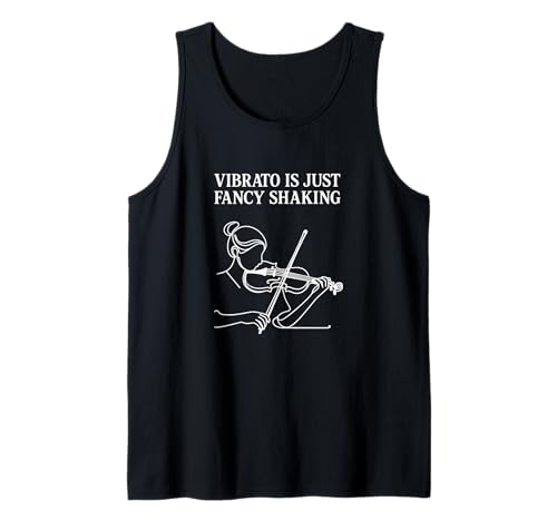 Lustiger Violinspieler Kunst Violinist Frauen und Mädchen Tank Top von Funny Violin Shirts and violinists accessories