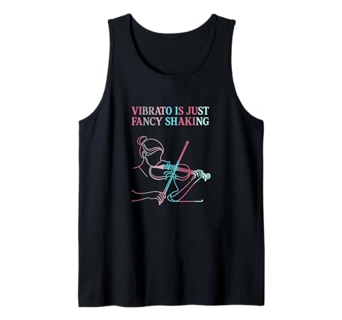 Lustiger Violinspieler Kunst Violinist Frauen und Mädchen Tank Top von Funny Violin Shirts and violinists accessories