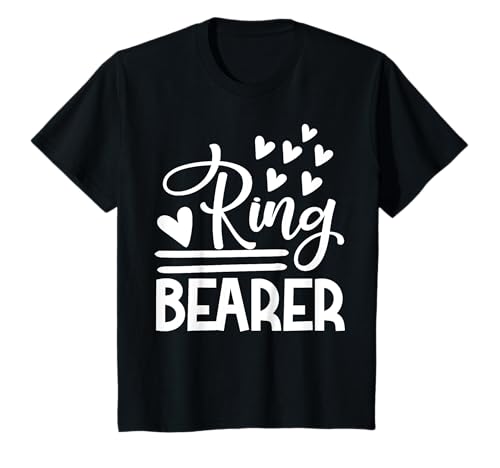 Kinder Ringträger für Verlobungen, passend für Brautpaare, Hochzeitsfeier T-Shirt Kinder Ringträger für Verlobungen, passend für Brautpaare, Hochzeitsfeier T-Shirt von Funny Wedding Apparel For Bachelor Party
