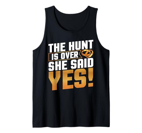 Lustiges Design für Männer mit Aufschrift "She Said Yes" Tank Top Lustiges Design für Männer mit Aufschrift "She Said Yes" Tank Top von Funny Wedding Marriage Engaged Design for Man