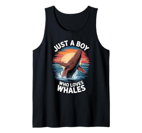 Herren Nur EIN Junge, der Wale liebt Meerestiere, Kinder, Jungen, Wal Tank Top Herren Nur EIN Junge, der Wale liebt Meerestiere, Kinder, Jungen, Wal Tank Top von Funny Whale Lover Clothing