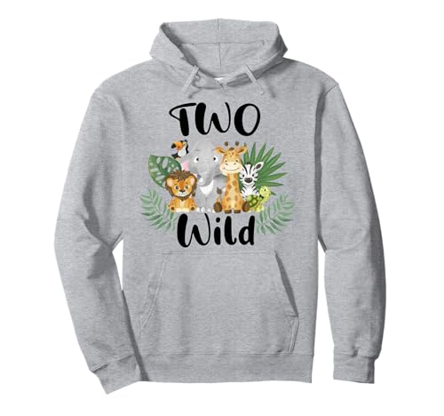 Kids Two Wild, für Jungen zum 2. Geburtstag, lustiges Wildtier, für Kleinkinder Pullover Hoodie Kids Two Wild, für Jungen zum 2. Geburtstag, lustiges Wildtier, für Kleinkinder Pullover Hoodie von Funny Wild Animals Birthday Kids Toddler Boy Girls