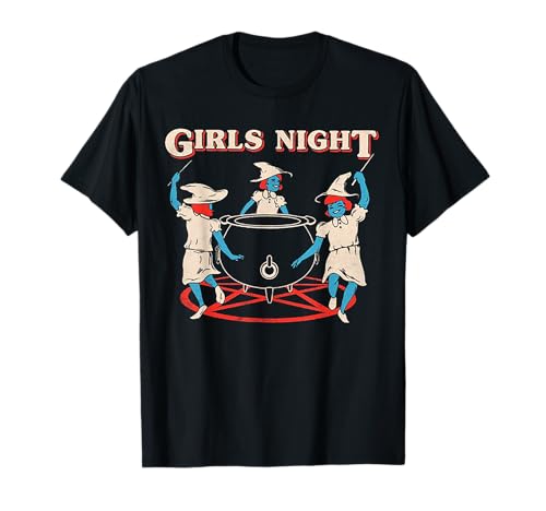 Girls Night Witchs T-Shirt von Funny Witchs Girls Night Tee Shirt