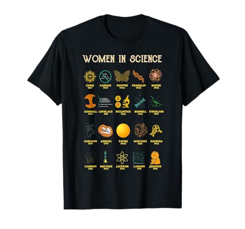 Frauen in der Wissenschaft T-Shirt von Funny Women In Science Tee Shirt