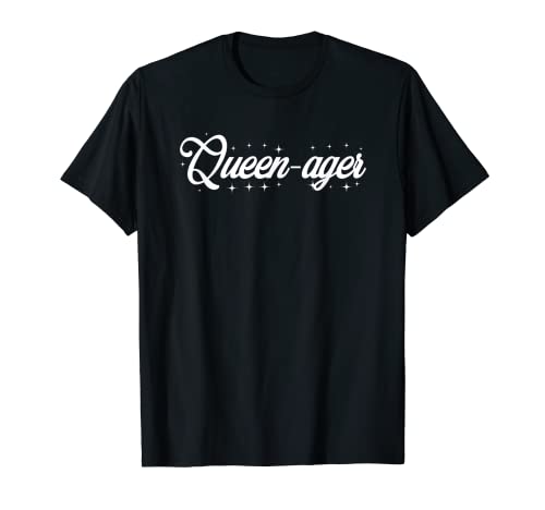 Queen-ager - Lustiger Spruch Teenager Mädchen Teenager Cool Cute T-Shirt Queen-ager - Lustiger Spruch Teenager Mädchen Teenager Cool Cute T-Shirt von Funny Women's Gifts & Funny Ladies Designs