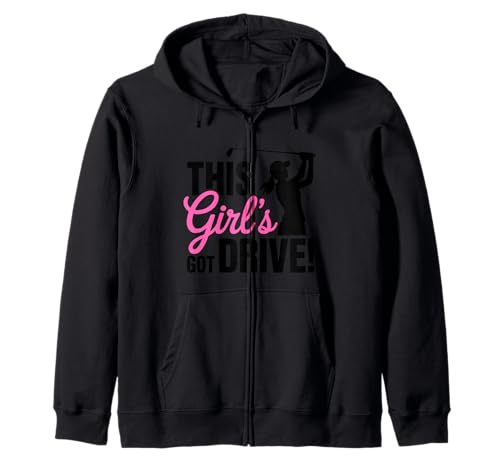 Lustiger Damen-Golf-Mädchen-Golf-Humor Kapuzenjacke Lustiger Damen-Golf-Mädchen-Golf-Humor Kapuzenjacke von Funny Womens Golf Female Golfers Crew