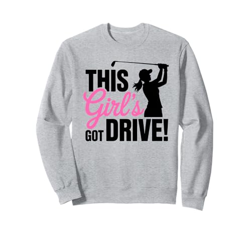 Lustiger Damen-Golf-Mädchen-Golf-Humor Sweatshirt Lustiger Damen-Golf-Mädchen-Golf-Humor Sweatshirt von Funny Womens Golf Female Golfers Crew
