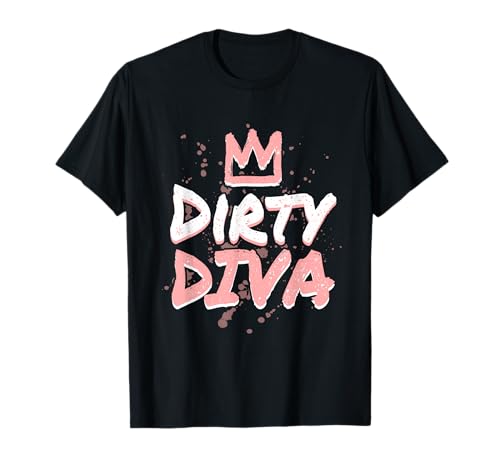Dirty Diva Mud Run Shirts für Damen Mud Running Team T-Shirt Dirty Diva Mud Run Shirts für Damen Mud Running Team T-Shirt von Funny Womens Mud Run Team Shirts