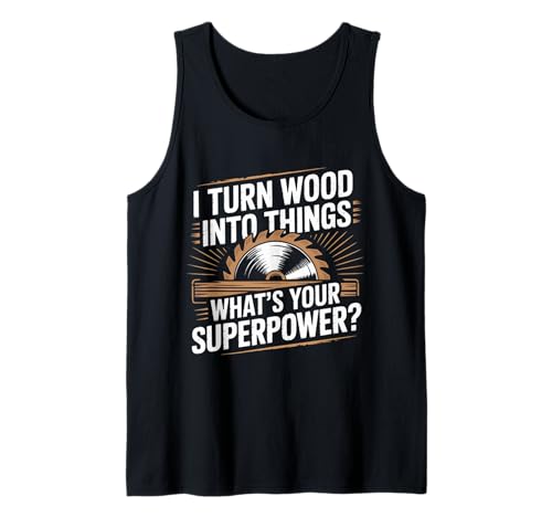 Herren Lustiger Holzarbeiter Schreiner was ist Deine Superkraft Tank Top Herren Lustiger Holzarbeiter Schreiner was ist Deine Superkraft Tank Top von Funny Woodworking Gifts for Men Carpenters