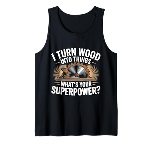 Herren Lustiger Holzarbeiter Schreiner was ist Deine Superkraft Tank Top Herren Lustiger Holzarbeiter Schreiner was ist Deine Superkraft Tank Top von Funny Woodworking Gifts for Men Carpenters