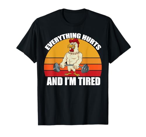 Lustige Workout-Ente Erschöpfte Motivation Männer Frauen T-Shirt Lustige Workout-Ente Erschöpfte Motivation Männer Frauen T-Shirt von Funny Workout Duck