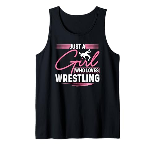 Nur EIN Mädchen, das Wrestling liebt Tank Top von Funny Wrestling Fans Gifts