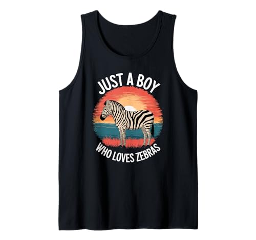 Herren Nur EIN Junge, der Zebras liebt Wildlife Lover Jungen Zebras Tank Top Herren Nur EIN Junge, der Zebras liebt Wildlife Lover Jungen Zebras Tank Top von Funny Zebra Lover Clothing