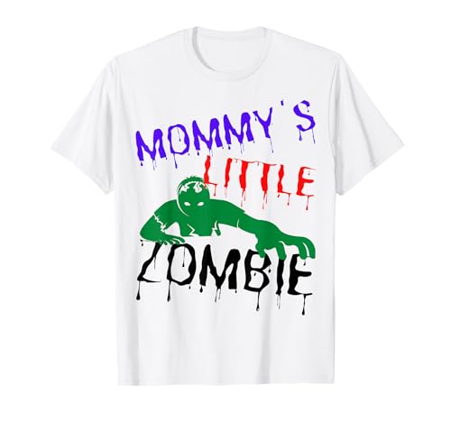 Mommy's Little Zombie Drip Zombies Jungen Mädchen Kleinkind Kostüm T-Shirt von Funny Zombie Halloween Costumes Toddler Boys Girls