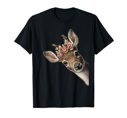 Love Deer Women Wildlife Deer Lovers T-Shirt für Mädchen, Kinder und Frauen T-Shirt Love Deer Women Wildlife Deer Lovers T-Shirt für Mädchen, Kinder und Frauen T-Shirt von Funny deer t-shirt animal love zoo and safari hunt