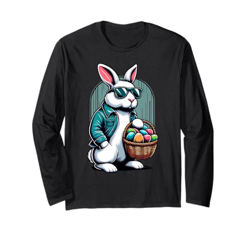 Ostern Jungen T-Shirt Kleinkind Kinder Kaninchen Häschen Eier Jagd Squad Langarmshirt Ostern Jungen T-Shirt Kleinkind Kinder Kaninchen Häschen Eier Jagd Squad Langarmshirt von Funny happy easter toddler Egg Hunting kids Bunny