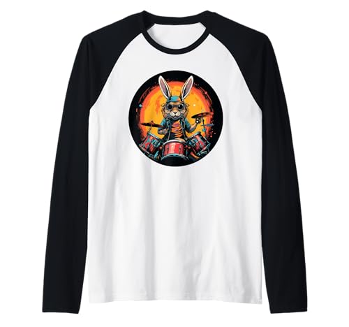 Rockmusik Osterhasen Kostüm für Jungen und Mädchen Raglan Rockmusik Osterhasen Kostüm für Jungen und Mädchen Raglan von Funny rock'n roll Easter bunny