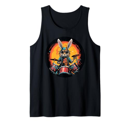 Rockmusik Osterhasen Kostüm für Jungen und Mädchen Tank Top Rockmusik Osterhasen Kostüm für Jungen und Mädchen Tank Top von Funny rock'n roll Easter bunny