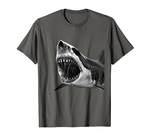 Love Hai Frauen Shirt Hai Liebhaber für Kinder und Mädchen T-Shirt von Funny shark ocean animals costume girls mens