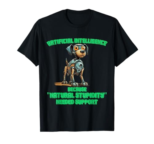 Lustiges Hundekostüm mit künstlicher Intelligenz für Jungen und Mädchen T-Shirt Lustiges Hundekostüm mit künstlicher Intelligenz für Jungen und Mädchen T-Shirt von Funny smart AI Computer